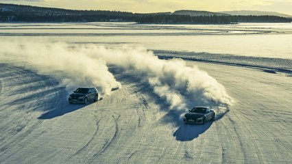 You Can Learn How to Snow Drift in a Jaguar While Driving in the Arctic Circle