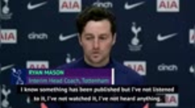 Mason unaware of Kane comments in explosive interview