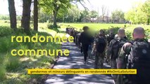 Dans l’Allier, futurs gendarmes et jeunes délinquants marchent ensemble pour lutter contre les préjugés