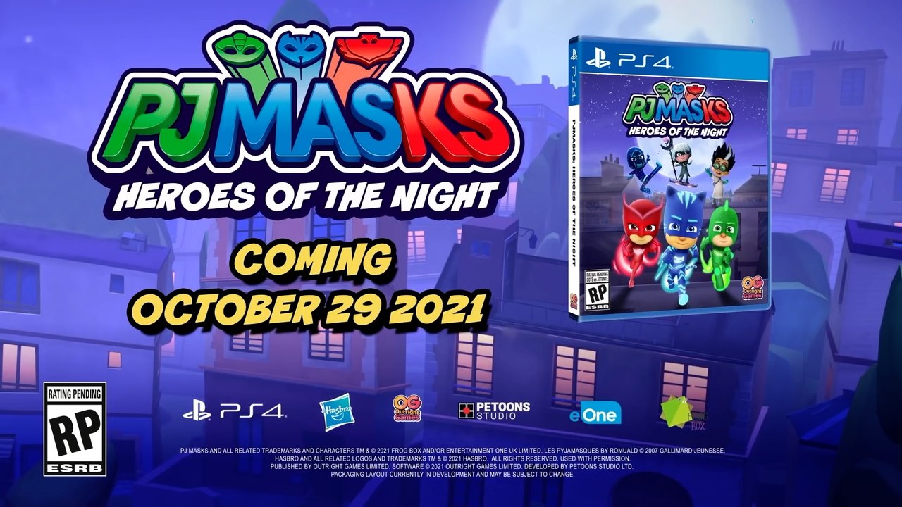 PJ Masks Heroes of the Night - Announce Trailer PS4 - video Dailymotion