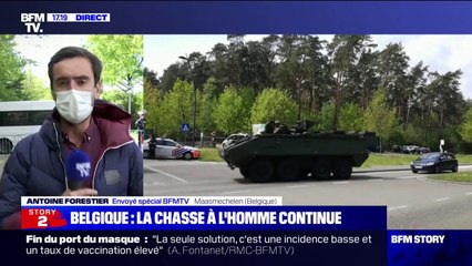 Download Video: Belgique: près de 400 policiers et militaires mobilisés pour retrouver un militaire en fuite dans une forêt