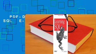 PDF-Download Learning SQL  E-Book voll