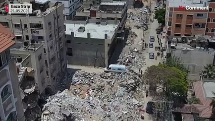 Les Palestiniens reviennent chez eux, dans un paysage de désolation