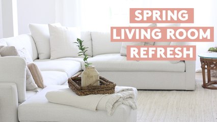 Spring Living Room Refresh