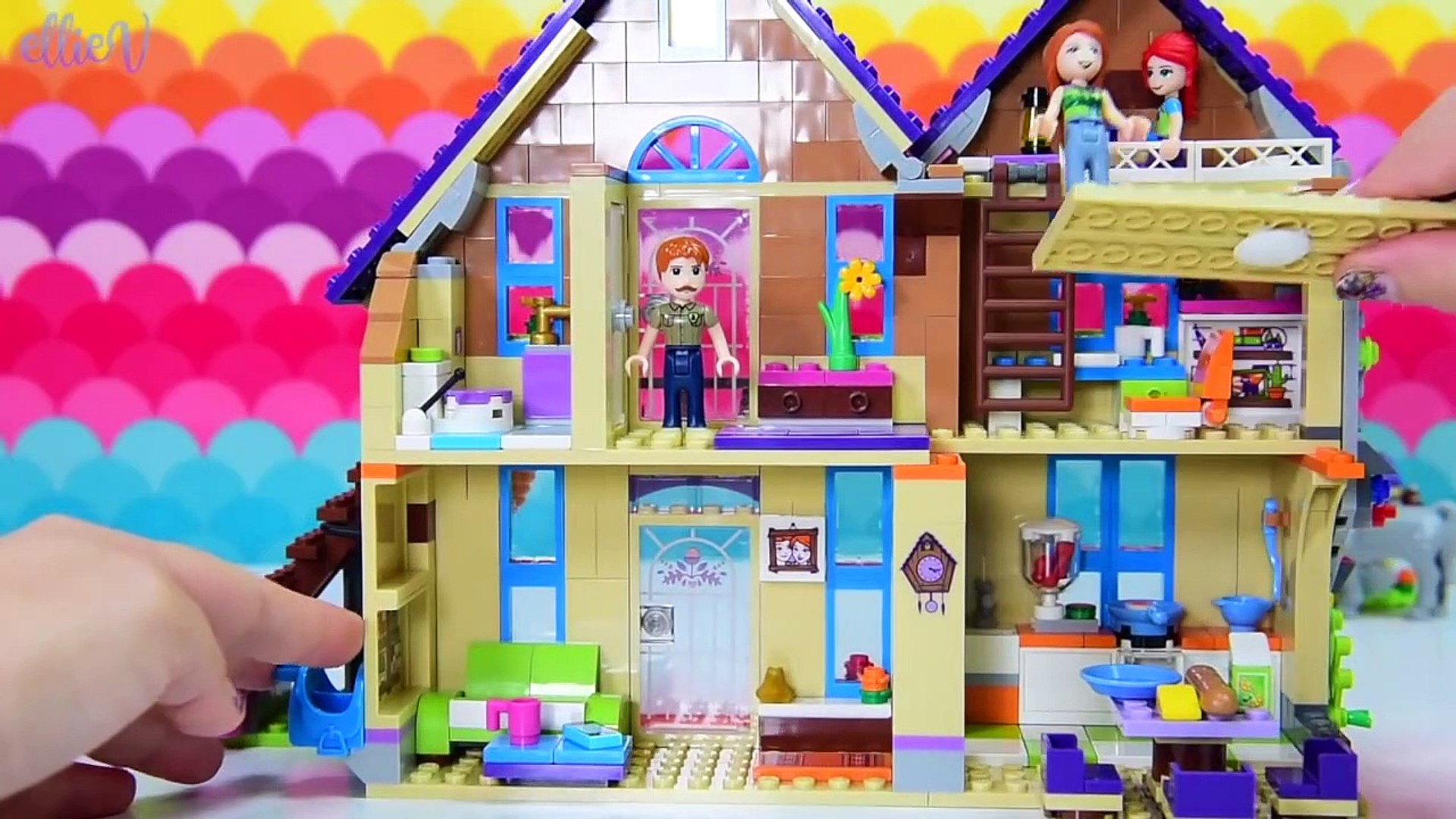 Custom Parent'S Room For Mia'S House Lego Friends Renovation Diy Build -  video Dailymotion