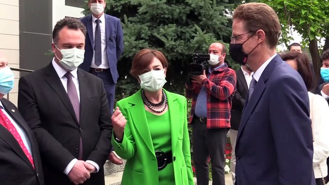 EDİRNE - Meyer-Landrut ve Kaymakcı Kapıkule Sınır Kapısı'nda incelemede bulundu