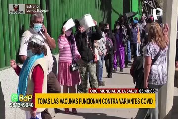 OMS: más del 75% de las vacunas en el mundo han sido administradas solo en 10 países