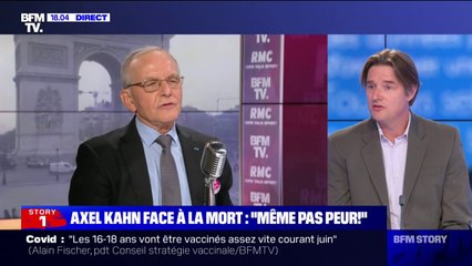 Axel Kahn face à la maladie: un proche du généticien raconte que "les choses se sont aggravées en quelques jours"