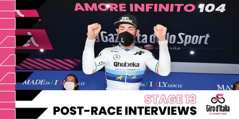 Giro d’Italia 2021 | Stage 13 | Interviews post race