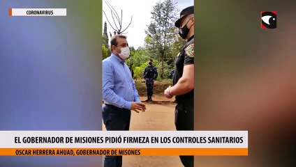 Oscar Herrera Ahuad pidió firmeza en los controles sanitarios