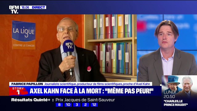 Story 5 : Axel Kahn face à la mort, même pas peur ! - 21/05