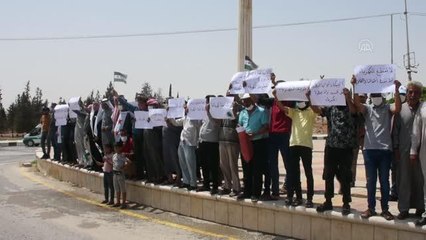 Download Video: TEL ABYAD - Barış Pınarı Harekatı bölgesinde halk, kendilerini elektriksiz bırakan terör örgütü YPG/PKK'yı protesto etti