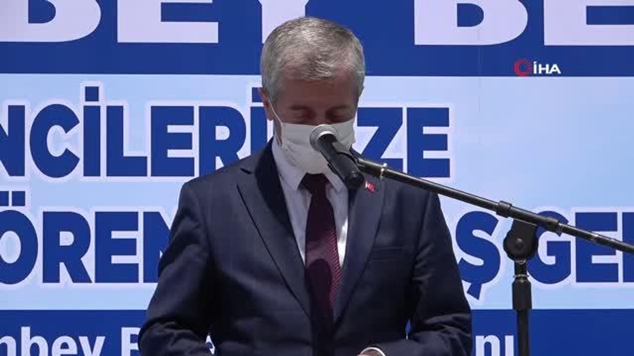 Son dakika haber... Bakan Kasapoğlu bisiklet dağıtım törenine katıldı