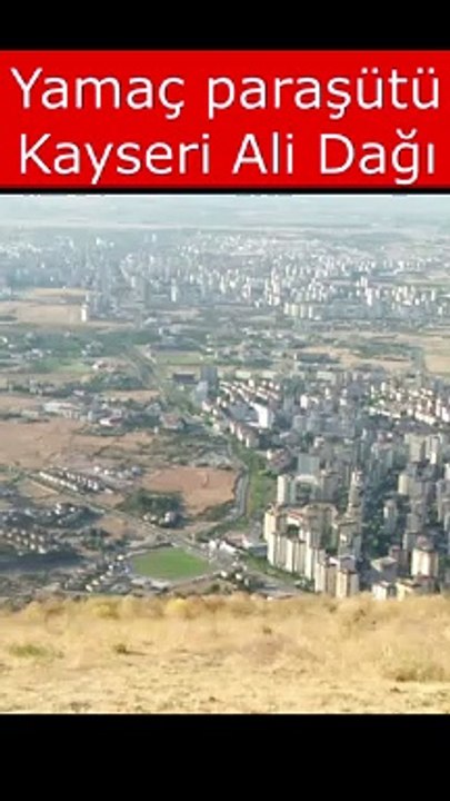 Yamaç paraşütünde Türkiye ikincisi Kayseri Ali Dağı #shorts #ortakpayda #yamaçparaşütü