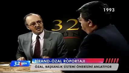 Özal'dan 'Başkanlık sistemi' yorumu