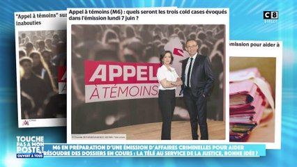 "Appel à témoins" sur M6 : la télévision au service de la justice !