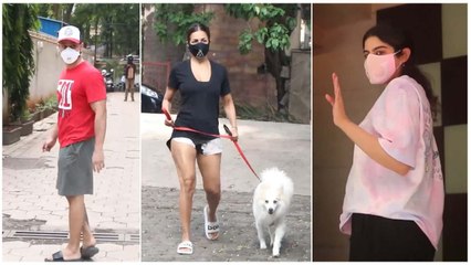 Khushi Kapoor, Malaika Arora & Kunal Kemmu Snapped Across Town