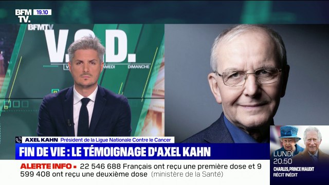 Axel Kahn: La mort ne me fait pas peur