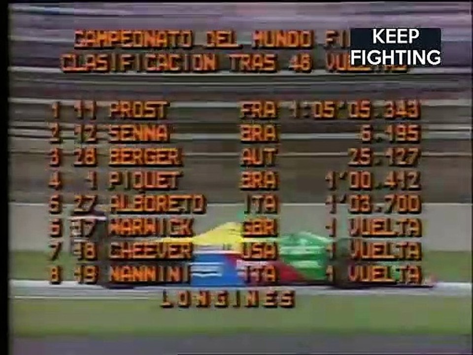 456 F1 04 GP Mexique 1988 P7