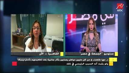د.مها طلعت : 4 من كل مليون مواطن يصابون بآثار جانبية بعد تطعيمهم بأسترازنيكا
