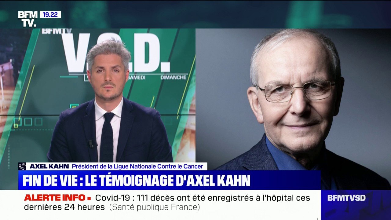 Axel Kahn: "Le cancer est un adversaire terrible, mais nous savons que nous le faisons reculer année après année"