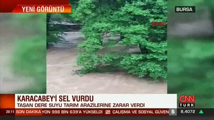 Download Video: Bursa'yı sel vurdu: 4 ev sular altında kaldı