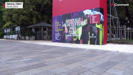17-я Архитектурная биеннале открывается в Венеции