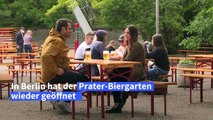 Außengastronomie in Berlin ist wieder geöffnet