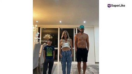 Mabel Cartagena sorprendió con baile junto a su esposo y su hijo mayor