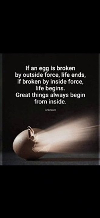 | Worth Watching | Great Begins From Inside |