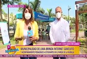 Municipalidad de Lima brinda Internet gratuito y acompañamiento pedagógico a estudiantes
