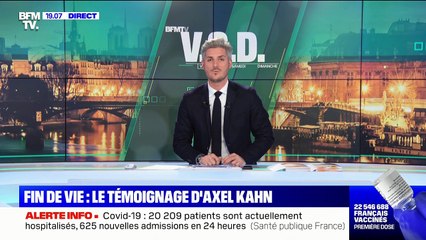 "Cette fin annoncée n'est pas vraiment tragique parce que j'ai bien vécu", témoigne Axel Kahn - 21/05