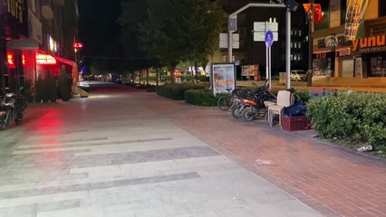 KIEŞEHİR - Sokağa çıkma kısıtlamasıyla kent merkezinde sessizlik