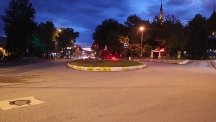 Trakya sokağa çıkma kısıtlamasıyla sessizliğe büründü