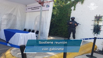 García Cabeza de Vaca se encuentra en residencia oficial, aseguran secretarios estatales