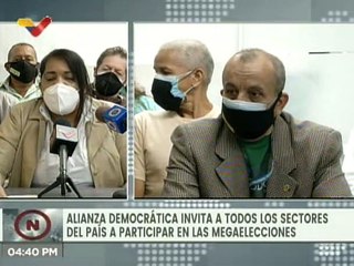 Alianza Democrática invita a todos los sectores del país a participar en las megaelecciones
