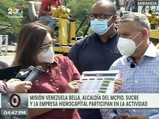 A través de la Misión Venezuela Bella en el año se han colocado más de 34mil toneladas de asfalto