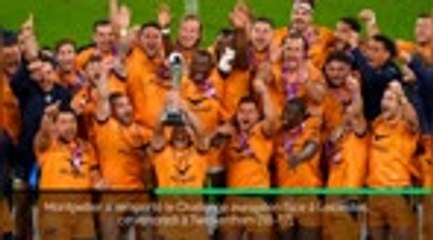 Finale - Montpellier s'impose contre Leicester