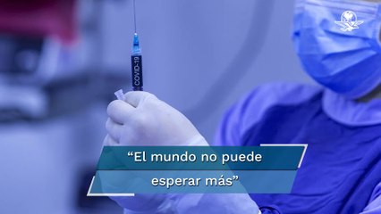“Países del G20 tienen los medios necesarios para vacunar al mundo”: OMS
