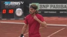Tsitsipas moves a step closer to Lyon final
