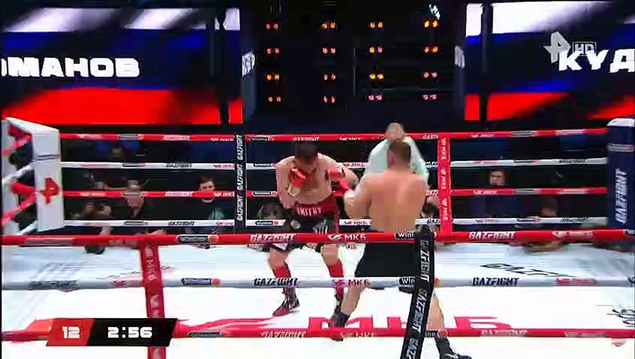 Бой Дмитрий Кудряшов – Евгений Романов финальный раунд
