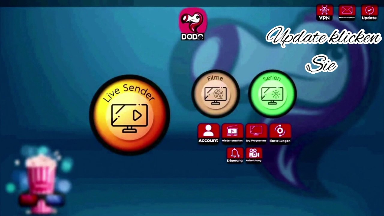 Dodo iptv Player Deutsch Einstellungen