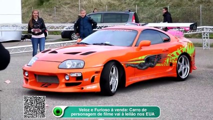Veloz e Furioso à venda- Carro de personagem de filme vai à leilão nos EUA