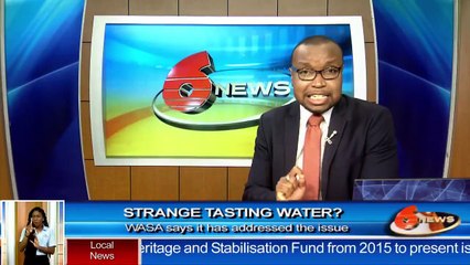 Strange tasting water? WASA says it has addressed the issue