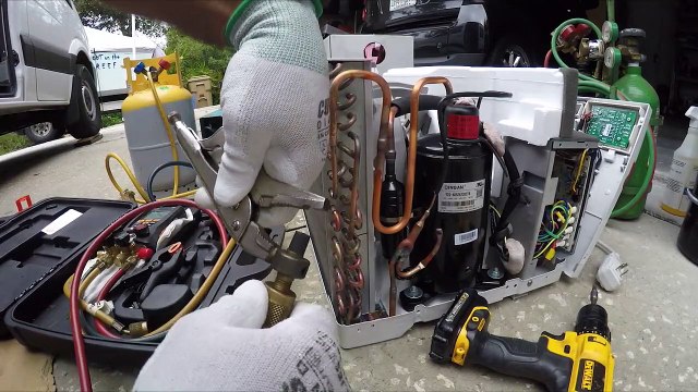 Mounting A Air Conditioner Under A Van Rv Sprinter Mercedes