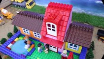 Thế giới trẻ con || Sử dụng các khối lego để xây biệt thự có hồ bơi