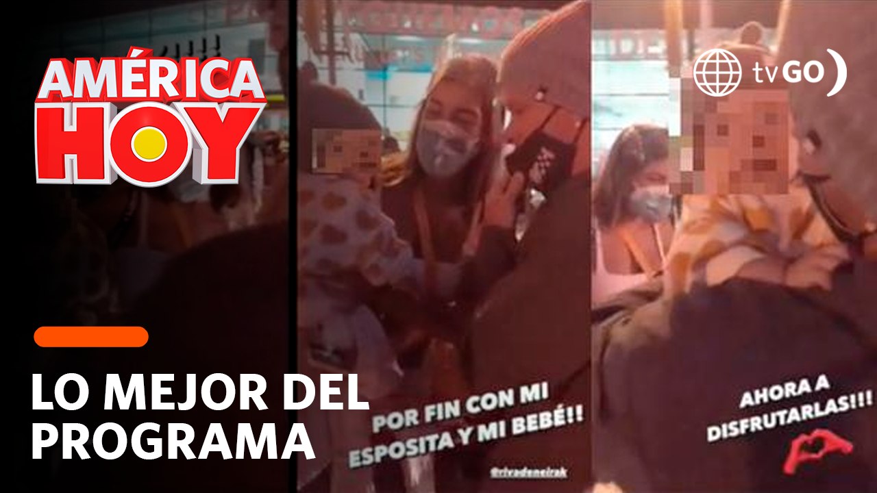 América Hoy: Mario Hart y Korina Rivadeneira se reencuentran (HOY)