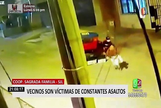 Vecinos denuncian constantes robos a bordo de vehículos en SJL
