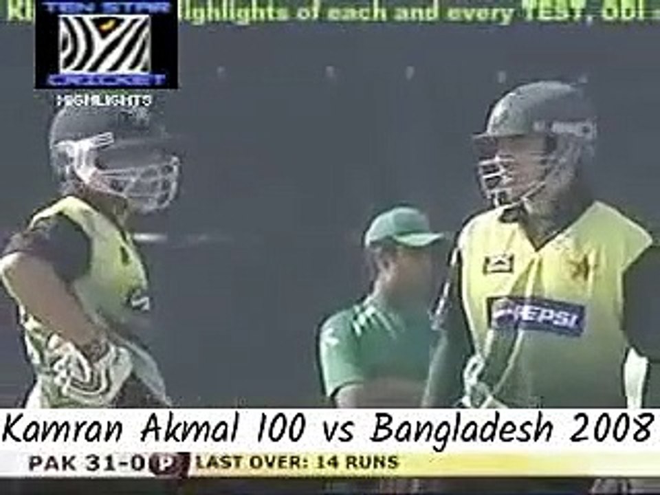 Kamran Akmal 100 vs Bangladesh 3rd ODI 2008 _ Kamran Akmal 4th ODI Century