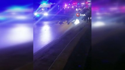 Polisten kaçan sürücünün çarptığı bekçi şehit oldu